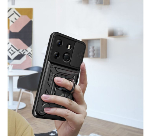 Чохол до мобільного телефона BeCover Military Tecno Spark Go 2023 (BF7) Black (709151)