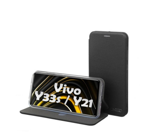 Чохол до мобільного телефона BeCover Exclusive Vivo Y33s / Y21 Black (709076)