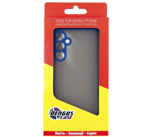 Чохол до мобільного телефона Dengos Matte Samsung Galaxy M14 5G (blue) (DG-TPU-MATT-125)