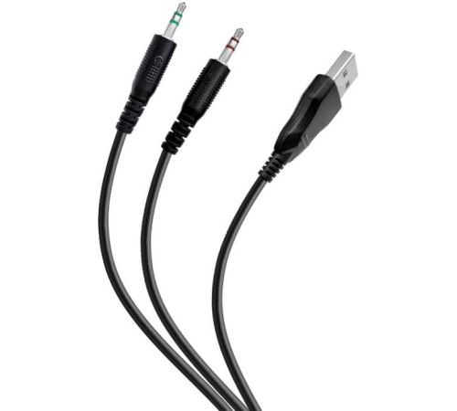 Навушники Havit HV-H2232d USB + 3.5мм (HV-H2232d)