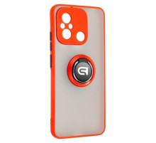 Чохол до мобільного телефона Armorstandart Frosted Matte Ring Xiaomi Redmi 12C Red (ARM68373)