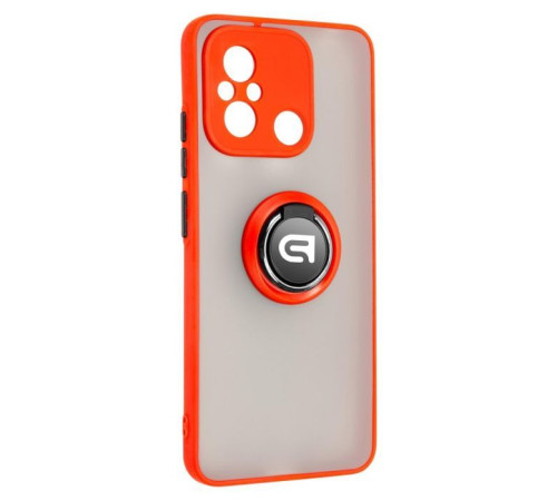 Чохол до мобільного телефона Armorstandart Frosted Matte Ring Xiaomi Redmi 12C Red (ARM68373)