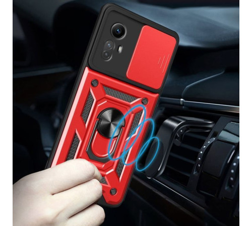 Чохол до мобільного телефона BeCover Military Xiaomi Redmi Note 12S Red (709488)