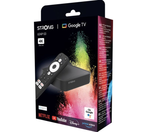 Медіаплеєр Strong LEAP-S3 Android TV BOX (LEAP-S3)