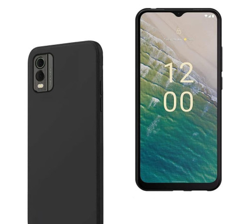 Чохол до мобільного телефона BeCover Nokia C32 Black (709622)