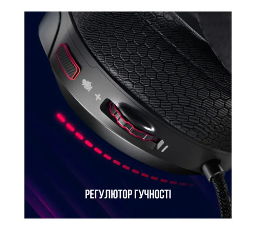 Навушники Lorgar Kaya 360 USB Black (LRG-GHS360)