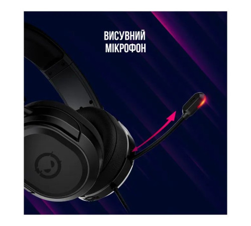 Навушники Lorgar Kaya 360 USB Black (LRG-GHS360)