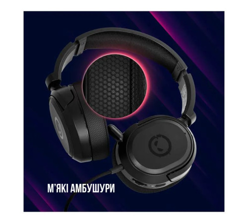 Навушники Lorgar Kaya 360 USB Black (LRG-GHS360)