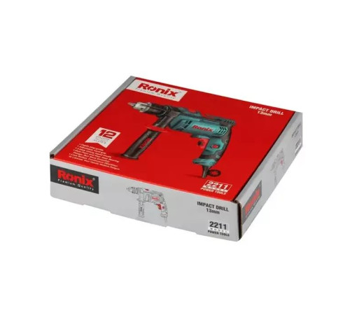 Дриль Ronix ударний 600Вт (2211)