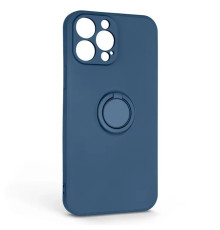 Чохол до мобільного телефона Armorstandart Icon Ring Apple iPhone 13 Pro Max Blue (ARM68676)