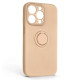 Чохол до мобільного телефона Armorstandart Icon Ring Apple iPhone 14 Pro Pink Sand (ARM68710)