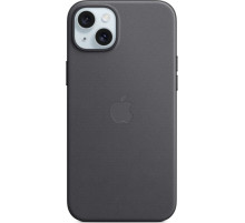 Чохол до мобільного телефона Apple iPhone 15 Plus FineWoven Case with MagSafe Black (MT423ZM/A)