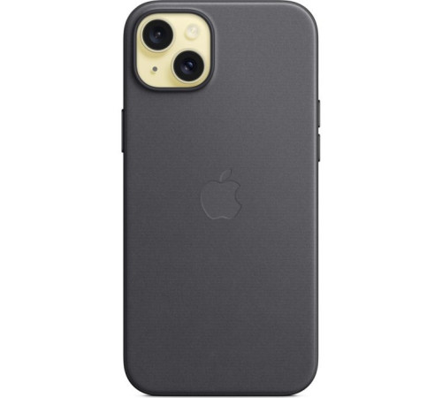 Чохол до мобільного телефона Apple iPhone 15 Plus FineWoven Case with MagSafe Black (MT423ZM/A)