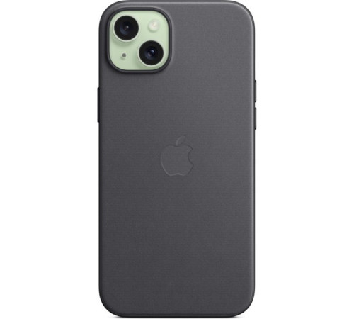 Чохол до мобільного телефона Apple iPhone 15 Plus FineWoven Case with MagSafe Black (MT423ZM/A)