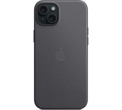 Чохол до мобільного телефона Apple iPhone 15 Plus FineWoven Case with MagSafe Black (MT423ZM/A)