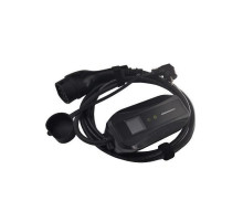 Зарядний пристрій для електромобіля HiSmart Type 2-Schuko (220V), 16A, 3.5kW, 1-фазный, 5м (EV200757)