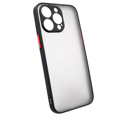 Чохол до мобільного телефона Dengos Matte iPhone 15 Pro Max (black) (DG-TPU-MATT-133)
