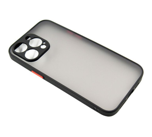 Чохол до мобільного телефона Dengos Matte iPhone 15 Pro Max (black) (DG-TPU-MATT-133)