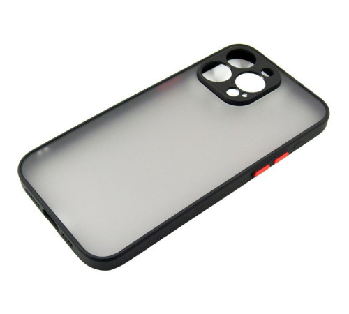 Чохол до мобільного телефона Dengos Matte iPhone 15 Pro Max (black) (DG-TPU-MATT-133)