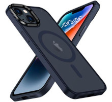 Чохол до мобільного телефона 2E Basic Apple iPhone 15 Soft Touch MagSafe Cover Dark Blue (2E-IPH-15-OCLS-DL)