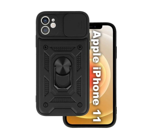 Чохол до мобільного телефона BeCover Military Apple iPhone 11 Black (709949)