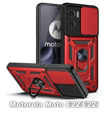 Чохол до мобільного телефона BeCover Military Motorola Moto E22/E22i Red (709981)