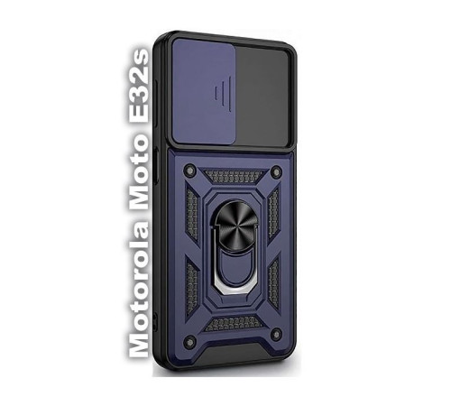 Чохол до мобільного телефона BeCover Military Motorola Moto E32s Blue (709968)