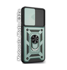 Чохол до мобільного телефона BeCover Military Motorola Moto E32s Dark Green (709969)