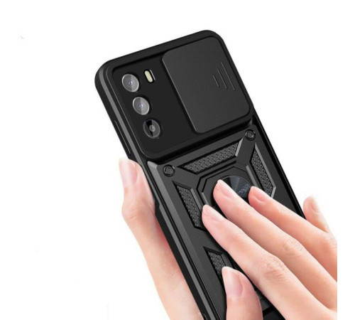 Чохол до мобільного телефона BeCover Military Motorola Moto G52/G82 Black (709972)