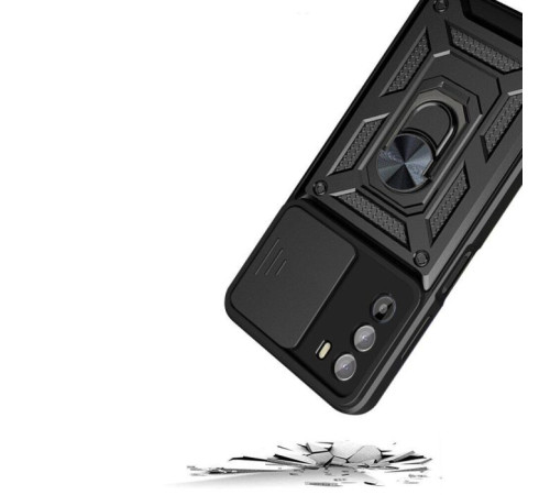 Чохол до мобільного телефона BeCover Military Motorola Moto G52/G82 Black (709972)