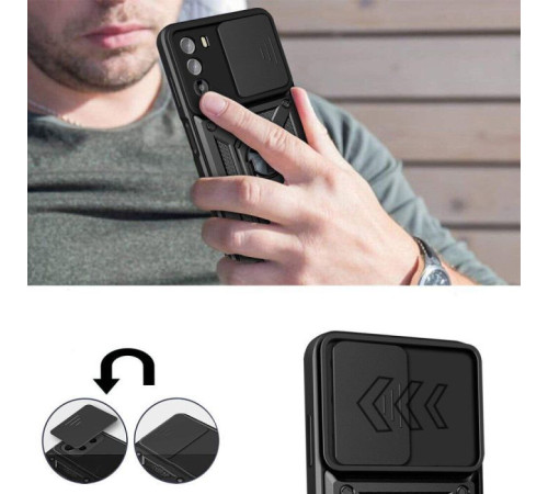 Чохол до мобільного телефона BeCover Military Motorola Moto G52/G82 Black (709972)