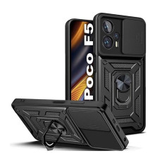 Чохол до мобільного телефона BeCover Military Poco F5 Black (709996)