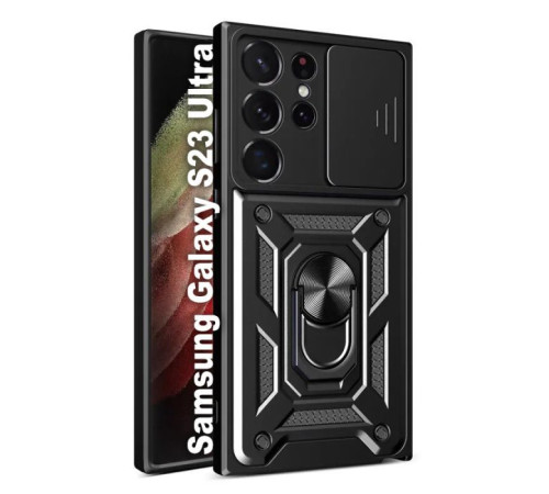 Чохол до мобільного телефона BeCover Military Samsung Galaxy S23 Ultra SM-S918 Black (709998)