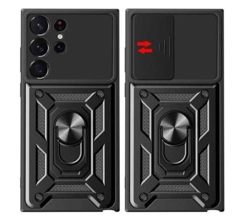 Чохол до мобільного телефона BeCover Military Samsung Galaxy S23 Ultra SM-S918 Black (709998)