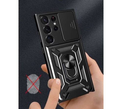 Чохол до мобільного телефона BeCover Military Samsung Galaxy S23 Ultra SM-S918 Black (709998)