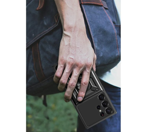 Чохол до мобільного телефона BeCover Military Samsung Galaxy S23 Ultra SM-S918 Black (709998)