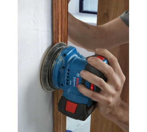 Шліфувальна машина Bosch GEX 185-LI, 18В, 125 мм, 6000-10000 об/хв (без АКБ та ЗП) (0.601.3A5.020)