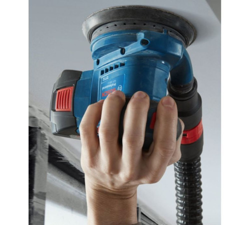 Шліфувальна машина Bosch GEX 185-LI, 18В, 125 мм, 6000-10000 об/хв (без АКБ та ЗП) (0.601.3A5.020)