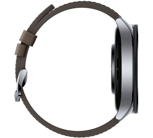 Смарт-годинник Xiaomi Watch 2 Pro Bluetooth Silver Case with Brown Leather Strap (1006733)