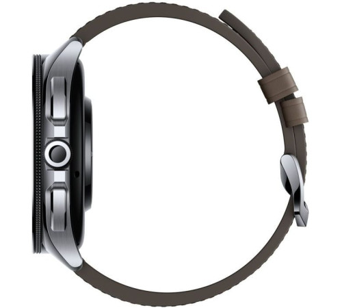Смарт-годинник Xiaomi Watch 2 Pro Bluetooth Silver Case with Brown Leather Strap (1006733)