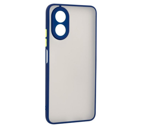 Чохол до мобільного телефона Armorstandart Frosted Matte OPPO A18 4G / A38 4G Navy Blue (ARM72404)