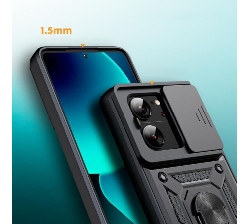 Чохол до мобільного телефона BeCover Military Xiaomi 13T/13T Pro Black (710557)