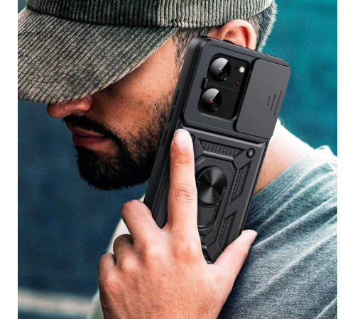 Чохол до мобільного телефона BeCover Military Xiaomi 13T/13T Pro Black (710557)