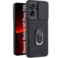 Чохол до мобільного телефона BeCover Military Xiaomi Redmi 13C / Poco C65 Black (710561)