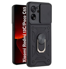 Чохол до мобільного телефона BeCover Military Xiaomi Redmi 13C / Poco C65 Black (710561)