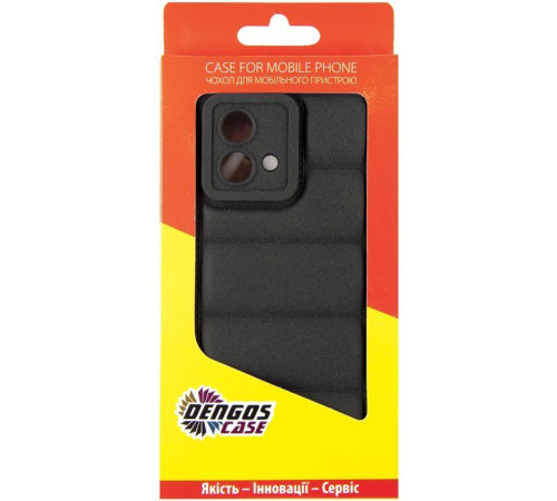 Чехол для мобильного телефона Dengos Soft Motorola G84 (black) (DG-TPU-SOFT-41)