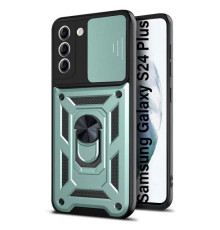 Чохол до мобільного телефона BeCover Military Samsung Galaxy S24 Plus SM-S926 Dark Green (710640)