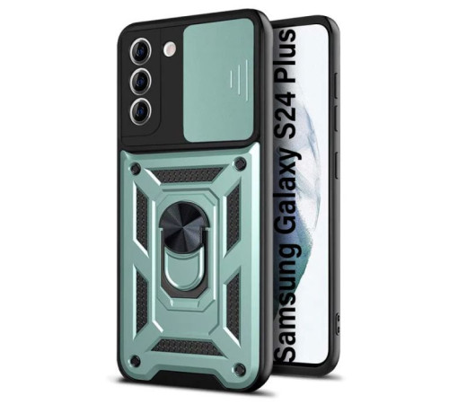 Чохол до мобільного телефона BeCover Military Samsung Galaxy S24 Plus SM-S926 Dark Green (710640)