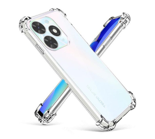 Чохол до мобільного телефона BeCover Anti-Shock Tecno Pop 8 Clear (710658)