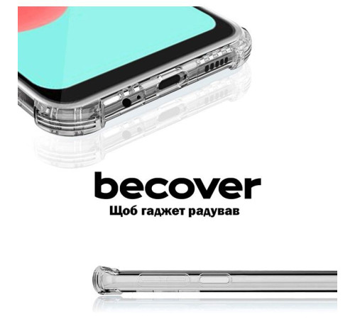 Чохол до мобільного телефона BeCover Anti-Shock Tecno Pop 8 Clear (710658)